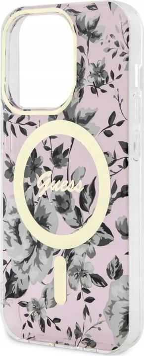 Produktbild Guess iPhone 14 Pro 6.1 hardcase Flower MagSafe (Apple iPhone 14 Pro)