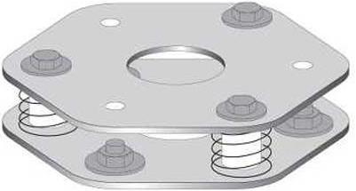 Produktbild Schneider Electric Fixing Base, x2 Plate