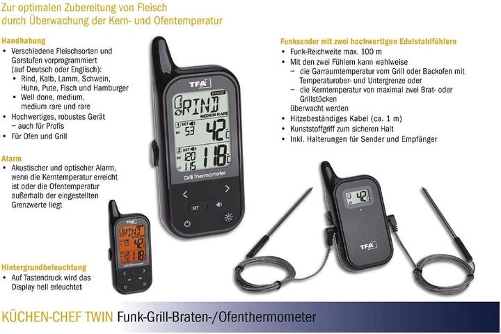 Actual product image TFA Kitchen Chef Twin