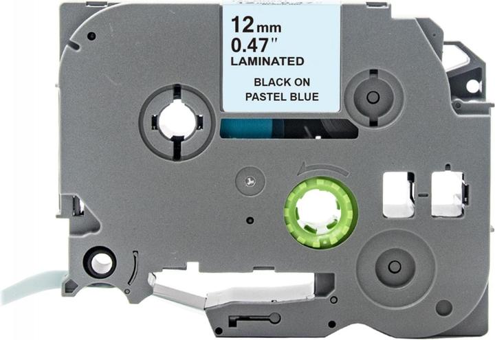 Immagine prodotto Hermex Alternatives Etikettenband zu Brother TZe-MQ531 Beschriftungsband (1.20 cm, Blu, Nero)