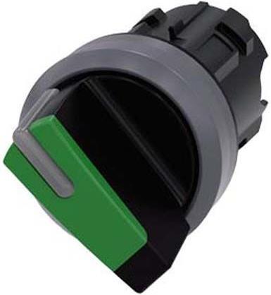 Produktbild Siemens Selector switch, 22mm, round, green, O-I