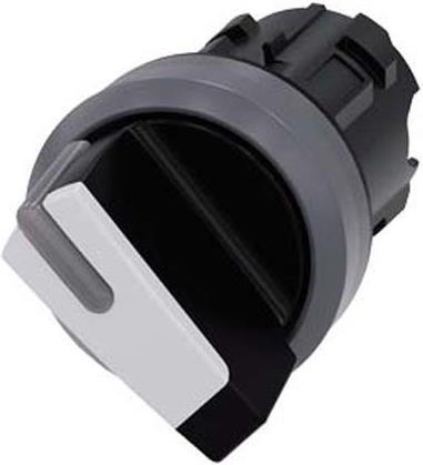 Produktbild Siemens Selector switch, 22mm, round, black, O-I
