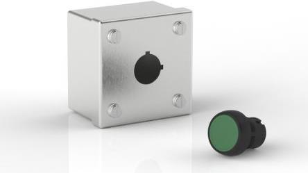 Produktbild RS PRO Stainless steel Push Button enc 1 Way