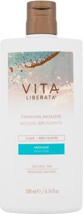 Actual product image Vita Liberata Tanning Mousse Clear (Self tanning foam, 200 ml)