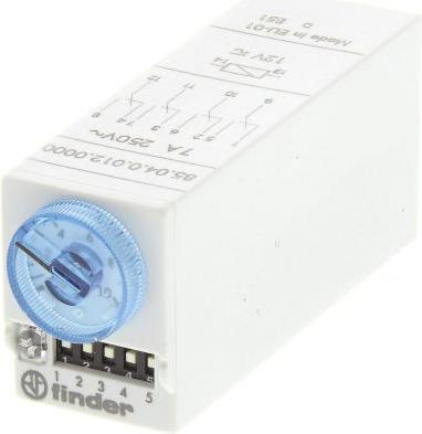 Finder Zeitrelais 4-Wechsler 12VAC/DC 7A