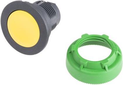 Produktbild Schneider Electric Flush Yellow Flush Caps Pushbutton Head