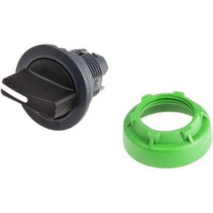 Schneider Electric Flush Black Selector Switch 3p Stay Put, Taster + Schalter, Schwarz
