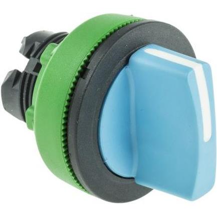 Schneider Electric Flush Blue Selector Switch 3p R To C, Taster + Schalter, Blau