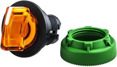 Actual product image Schneider Electric Flush Orange Ill Selector Sw 2p R To L