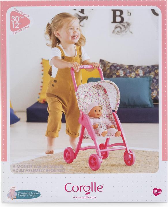 Image du produit Corolle MPP poussette de poupée 30cm, fleurie