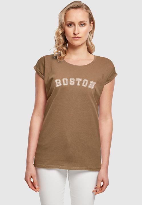 Produktbild Merchcode Ladies Boston X Extended Shoulder Tee - 112477 (M)