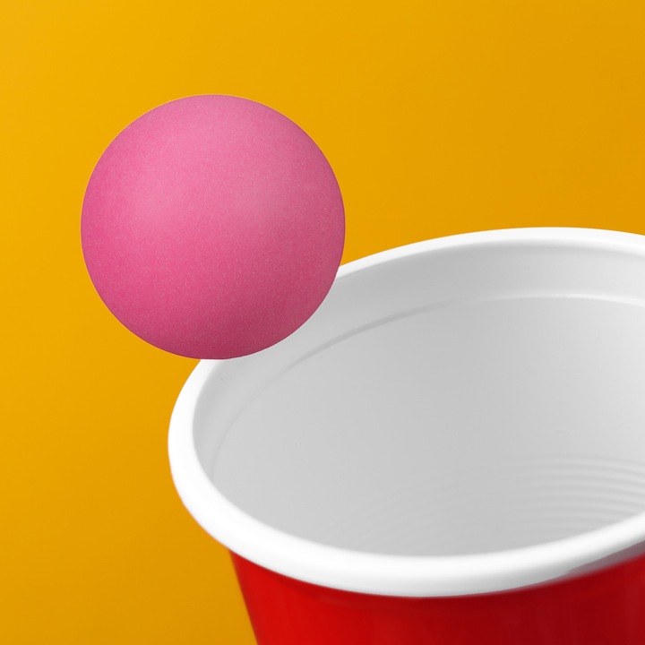 Actual product image Relaxdays 100x Beer Pong Balls (100 pcs.)
