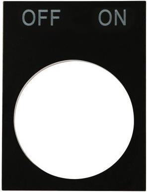 Produktbild RS PRO Legend Plate OFF - ON Pack of 5