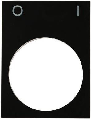 Produktbild RS PRO Legend Plate 0-I Pack of 5