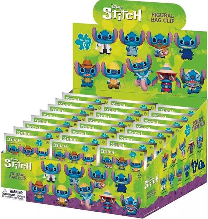 Produktbild Monogram Int. Lilo & Stitch 3D PVC-Taschenanhänger Series 6 Display (24)