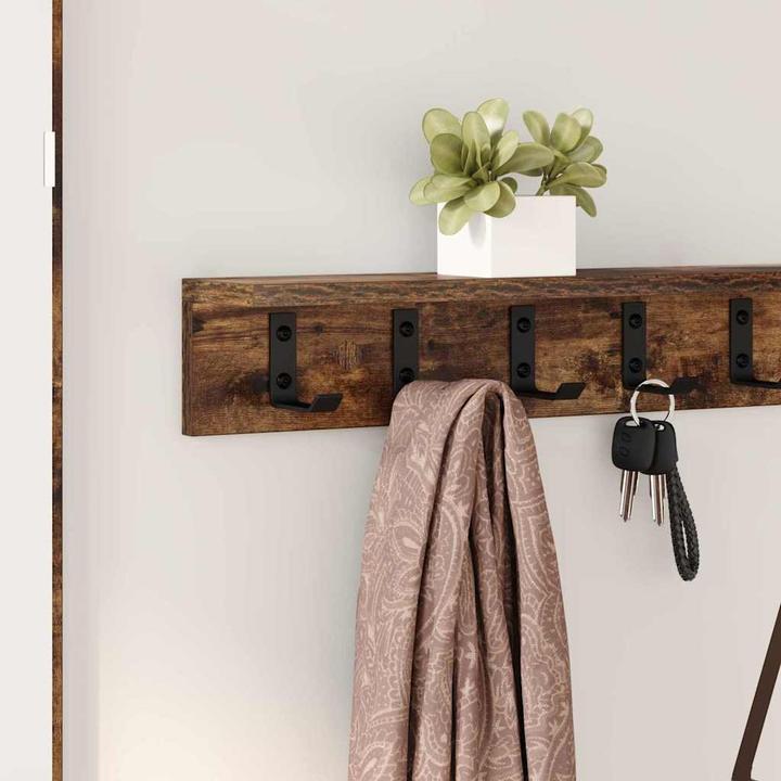 Actual product image vidaXL Wall coat rack