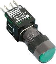 Produktbild Schneider Electric Green Illuminated Pushbutton Nc