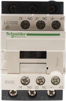 Actual product image Schneider Electric 3 pole NO coil contactor,115A 24Vdc