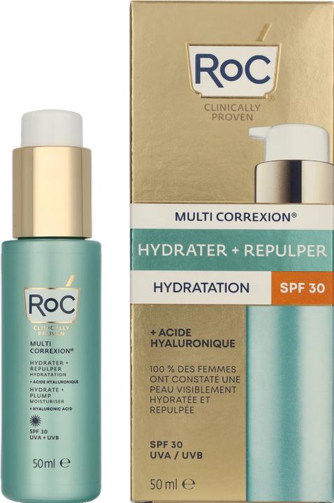 Immagine prodotto Roc Multi Correxion Idrata e rimpolpa l'idratante quotidiano SPF30 (50 ml, Crema da giorno, SPF 30)