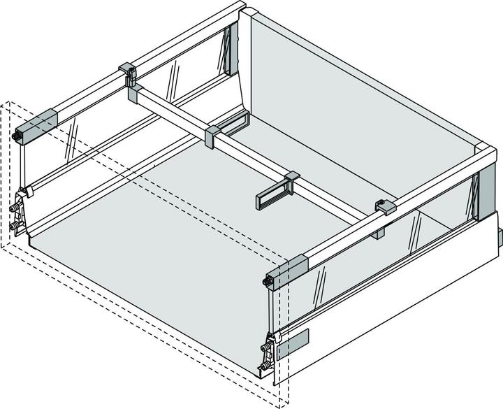 Produktbild Blum Längsteiler für Querreling ORGA-LINE