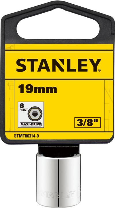 Produktbild Stanley 3/8 6-Kant Stecknuss 19 mm (3/8")