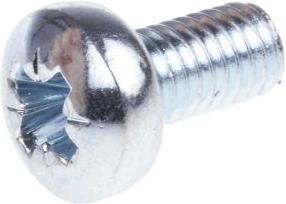 Produktbild RS PRO Blechschrauben Flachkopf Kreuz M3x6