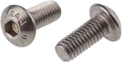 Immagine prodotto RS PRO Viti a testa ovale M5x12mm (50 Viti per pezzo)