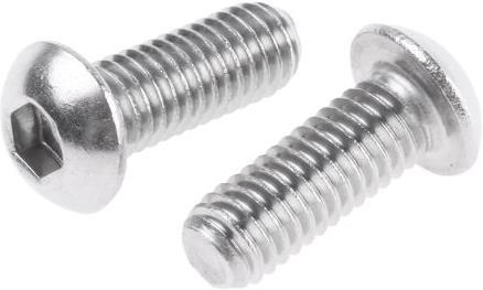 Produktbild RS PRO Linsenkopfschrauben M6x16mm
