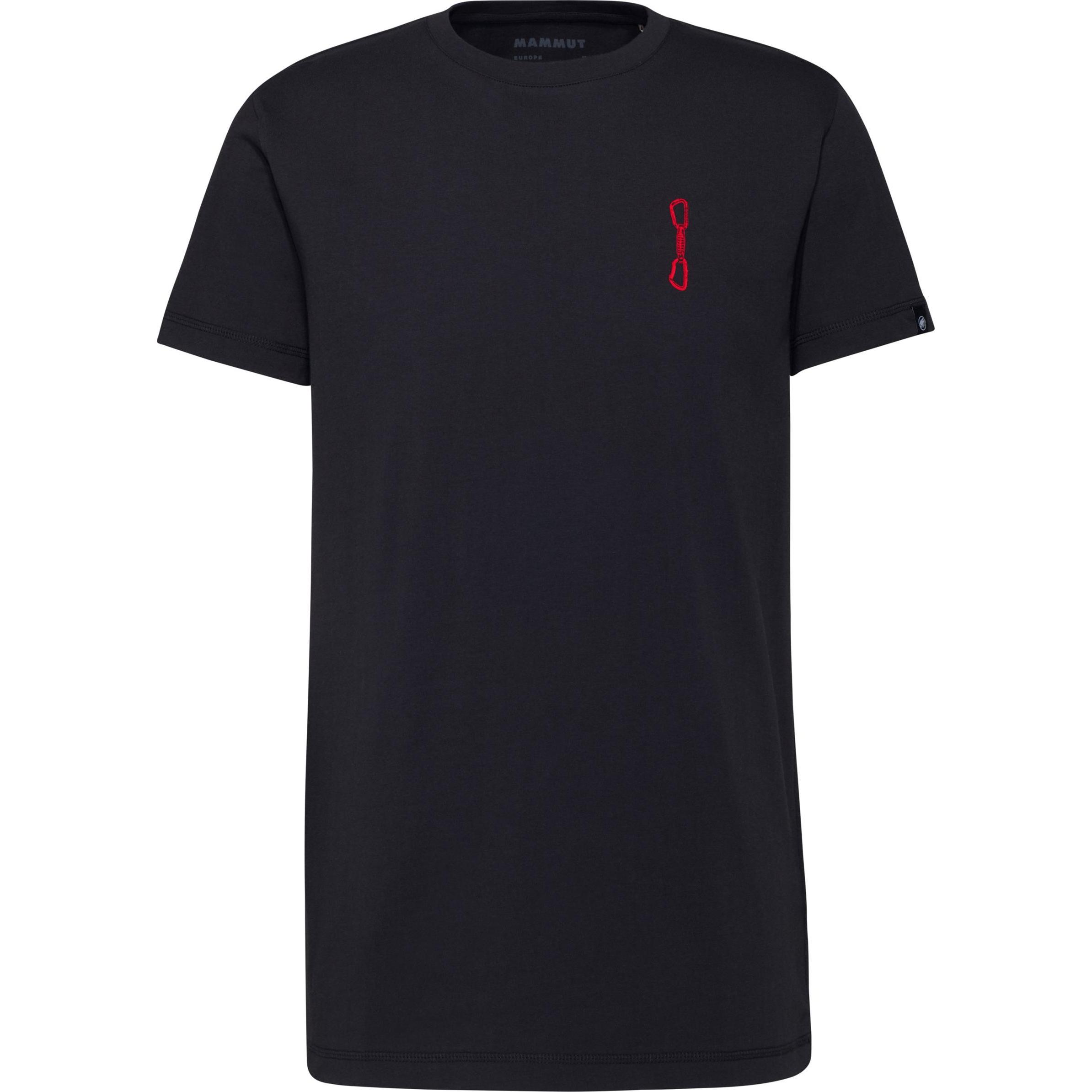 Mammut, Herren, Shirt, Massone T-Shirt Quickdraw, T-Shirts, Schwarz, (L)