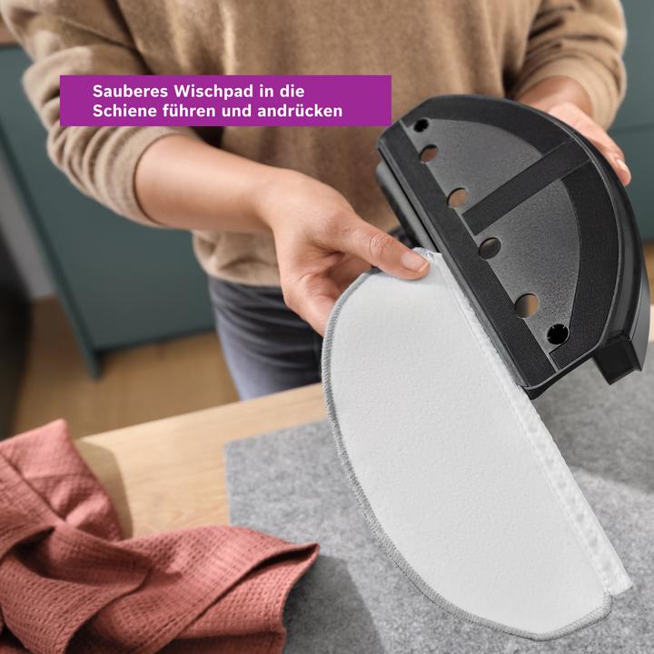 Produktbild Bosch Hausgeräte Pads für Wischmopp, Spotless
