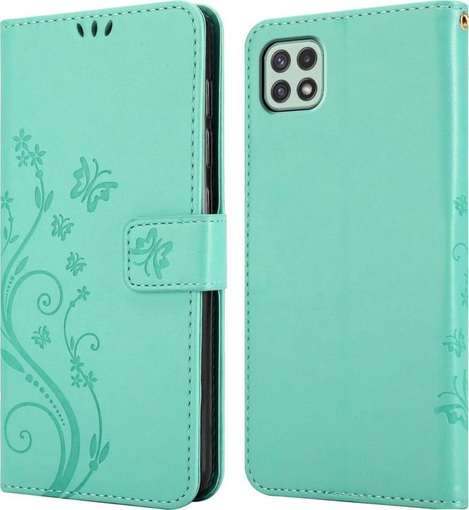 Image du produit Cadorabo Pochette Flower Book (Samsung Galaxy A22 5G)