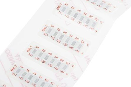 Produktbild RS PRO Temperaturaufkleber 44-62°C