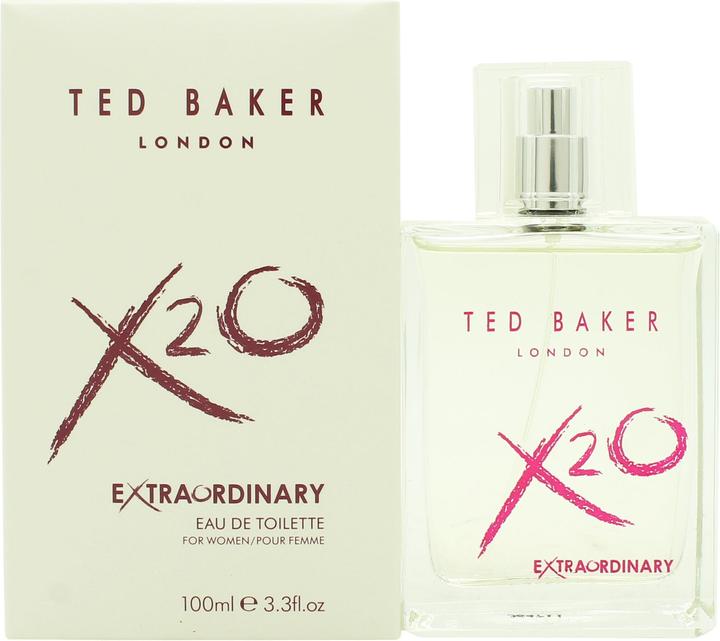 Ted Baker X20 Extraordinary for Women Eau de Toilette 100ml Spray (Eau de Toilette, 100 ml)
