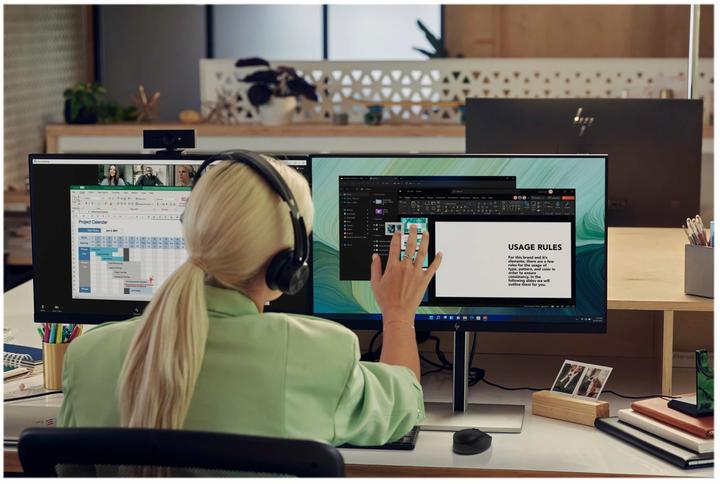 Produktbild HP E24q G5 (2560 x 1440 Pixel, 23.80")