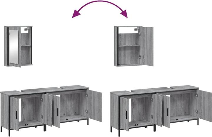 Produktbild vidaXL Badmöbel Set