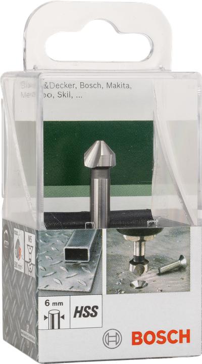 Actual product image Bosch Zubehör Countersink HSS 3-cutting edges, DIN 335 D= 10.4 mm M 5 (6 mm)