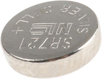 Immagine prodotto RS PRO Cella a bottone all'ossido di argento SR721 1.55V (1 pz., SR58, 24 mAh)
