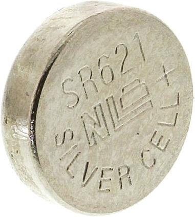 Actual product image RS PRO Silver oxide button cell SR60 1.55V (1 pcs., SR60, 18 mAh)
