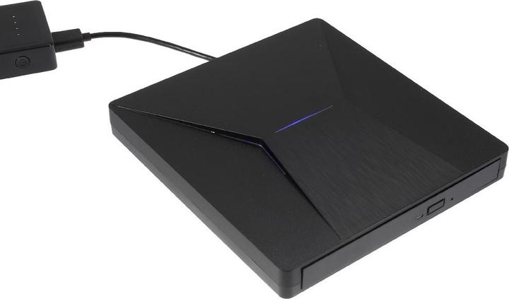 Actual product image Apfelkiste External drive Slim USB C & USB 3.0 CD DVD-RW (DVD writer, CD burner)