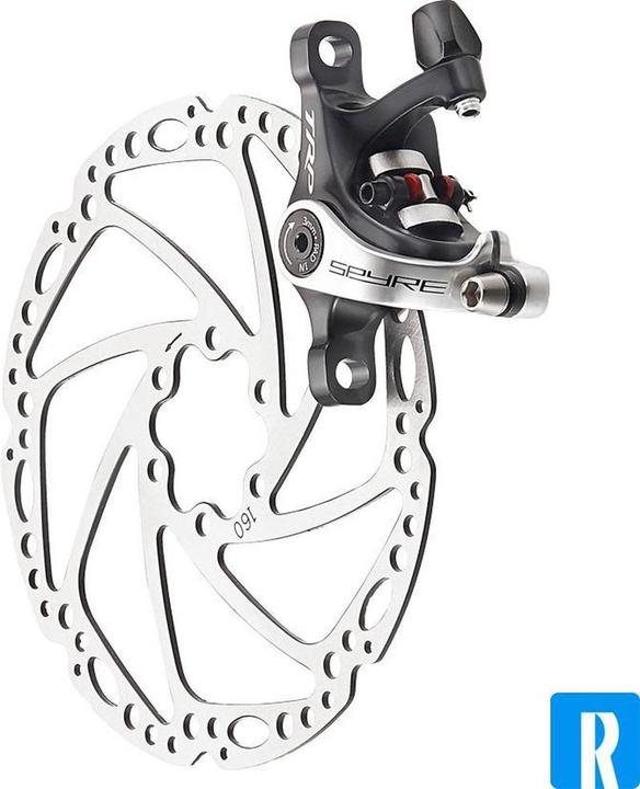 Produktbild Trp Bremsteil TRP-Bremsklaue hinter Spyre-FM Flatmount MD-610 inklusive Bremsscheiben-Black-Black (Hinterradbremse, Bremsset)