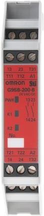 Produktbild Omron Industrial Automation Sicherheitsrelais 2-polig Auto-Reset