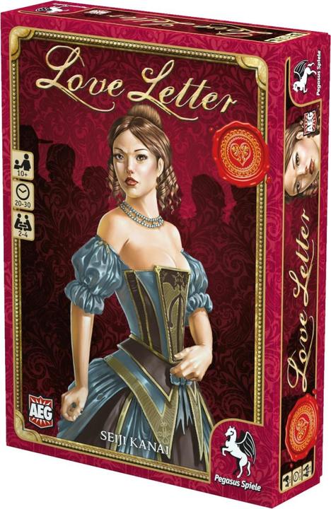 Actual product image Pegasus Love Letter (German, 2 - 4 Players)