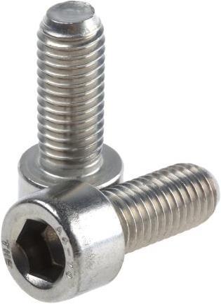 Produktbild RS PRO Schrauben Zylinderkopf A4 M10 25mm