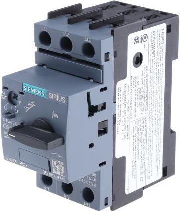 Actual product image Siemens Circuit breaker for motor protection 5A