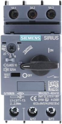 Productafbeelding Siemens Stroomonderbreker voor motorbeveiliging 25A