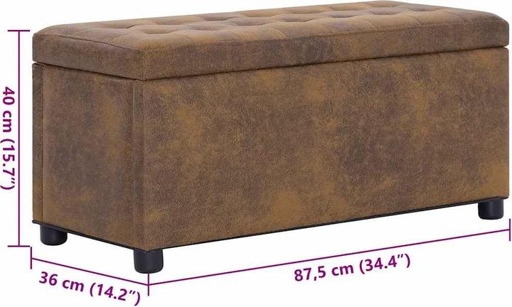 Image du produit vidaXL Aufbewahrungstruhe (36 cm)