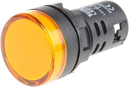 RS PRO Témoin lumineux LED jaune 24V