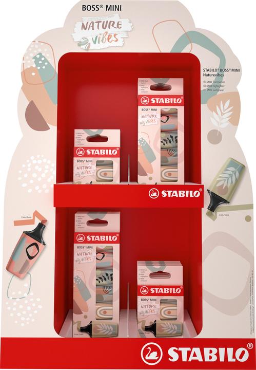 Produktbild STABILO Boss Mini Naturevibes 72erdisp (72x)