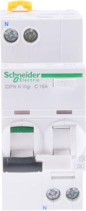 Image du produit Schneider Electric Acti9 Vigi iDPN N RCBO 16A C 30ms TypeA