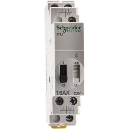 Thumbnail - Schneider Electric Acti9 iTL Impulse Relay 16A 1NO 12Vac, Relais